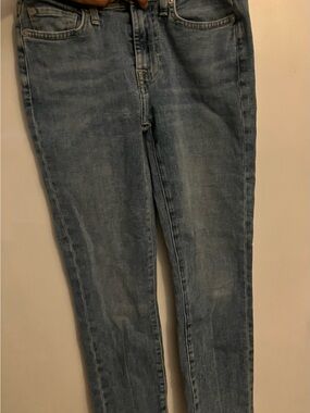 7 for all Mankind medium Blue Women's Slim Straight Jeans